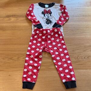 Hanna Andersson Minnie Mouse Kids Pajama Set
